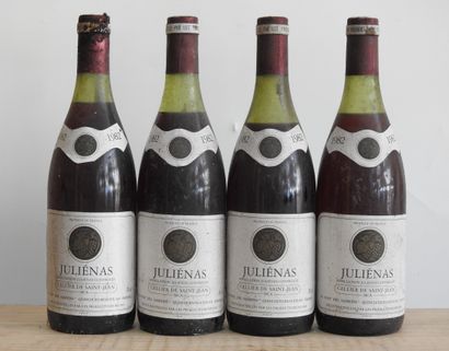 4 bouteilles 
Juliénas - Cellier de Saint...