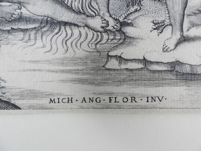 null MICHEL- ANGE (1475 - 1564) d'après

La chute de Phaëton.

Burin d'après la gravure...