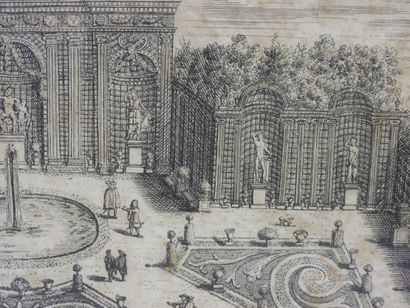 null Louis Urbain LEFEVRE DE CAUMARTIN (1681 - 1699) after : The garden of M. de...