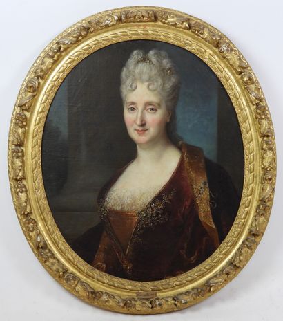 null Nicolas de LARGILLIERE (Paris 1656 - 1746)

Portrait présumé de Madame Paviot

Toile...