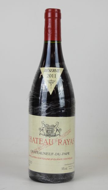 null 1 bottle Châteauneuf du pape, red, Château RAYAS, Reynaud, 2011.