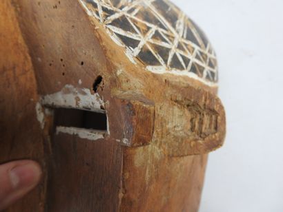 null LWALWA, République Démocratique du Congo

Bois, ancienne patine naturelle.

Masque...