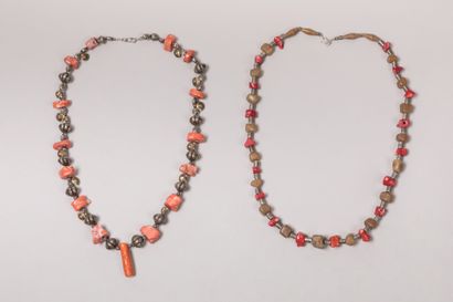 TIBET.

Two beautiful ethnic necklaces made...