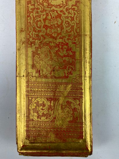 null BURMA.

Old Buddhist manuscript "Kammavaca" complete.

Ordination book offered...