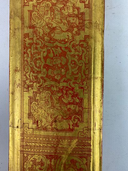 null BURMA.

Old Buddhist manuscript "Kammavaca" complete.

Ordination book offered...