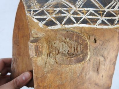 null LWALWA, Democratic Republic of Congo

Wood, old natural patina.

Mvondo" type...