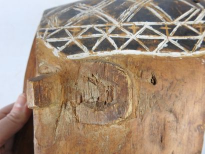 null LWALWA, Democratic Republic of Congo

Wood, old natural patina.

Mvondo" type...