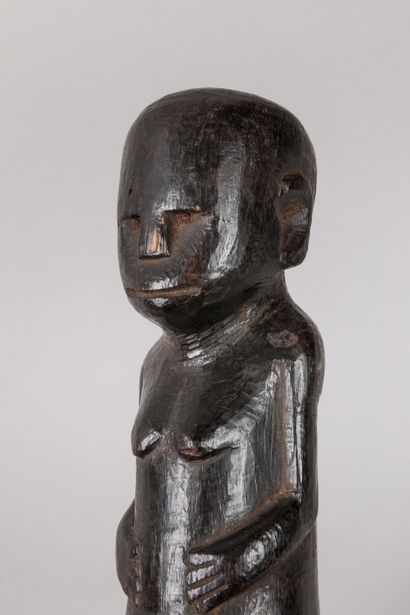 null TANZANIE.

Bel ensemble de trois statues en bois des ethnies principales (Makondé,...