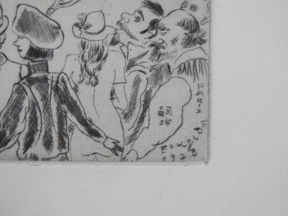 null 
Leonard-Tsuguharu FOUJITA (1886-1968) 





At the Rotunda.





Plate from...