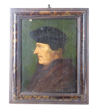 After Hans HOLBEIN: Portrait of Erasmus....