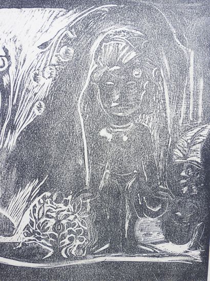 null Paul GAUGUIN (1848 - 1903)


Te Atua. 1893-94


Wood engraving in black on thin...