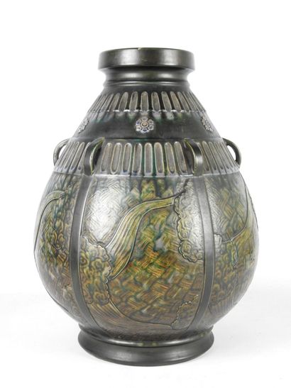 null Charlotte CHAUCHET (attributed to) & PRIMAVERA - PARIS


Ceramic baluster vase...