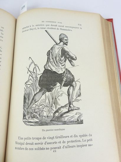 null DESPLANTES : Les explorateurs français du continent noir. Limoges, Eugène Ardant....
