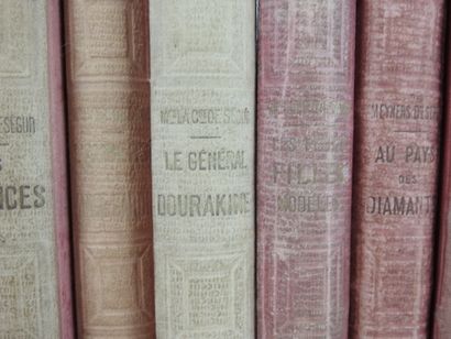 null LA BIBLIOTHEQUE ROSE ILLUSTREE : Ensemble de 10 volumes dont comtesses de Ségur...