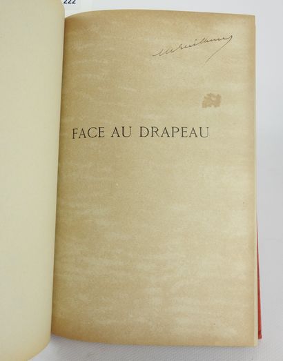 null Jules VERNE: Face au drapeau. 42 illustrations par Benett. Paris, Bibliothèque...