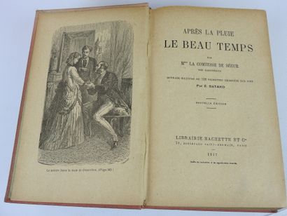 null LA BIBLIOTHEQUE ROSE ILLUSTREE : Ensemble de 10 volumes dont comtesses de Ségur...
