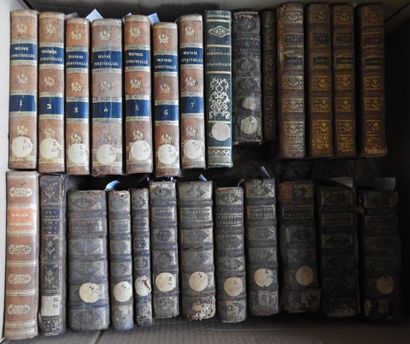 26 volumes in-12, dont :  CARRELET OEuvres...