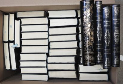  Honoré de Balzac. OEuvres. Collection cercle du Bibliophile. 37 volumes et un de... Gazette Drouot