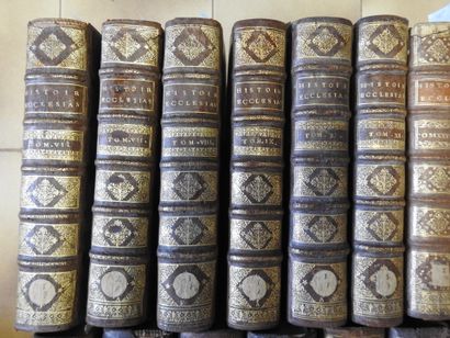 null Histoire Ecclésiastique 16931737. 32 volumes in-4° (t. 1 à 16 & t. 21 à 36 ...