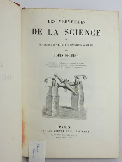 null Louis FIGUIER: les merveilles de la science ou description populaire des inventions...