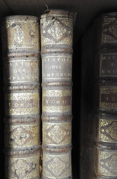 null [HISTOIRE]. LENAIN de TILLEMONT Histoire des Empereurs 1700, 6 volumes in-4...