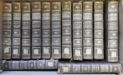 FLEURY Histoire Ecclésiastique 1717. 13 volumes...