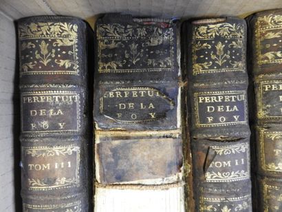 null Dans la perpétuité de la Foi 1713. 6 volumes in-4°.