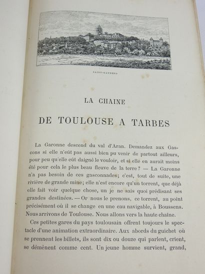 null Paul PERRET: l'Adour, la Garonne et le Pays de Foix. Illustration de Sadoux....