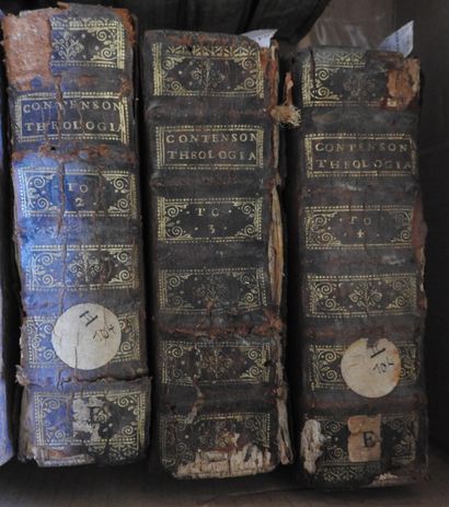 null 26 volumes in-12, dont :  CARRELET OEuvres spirituelles et pastorales 1805 (7...