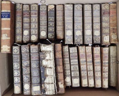 25 volumes in-8° et in-12, des XVIe, XVIIe...