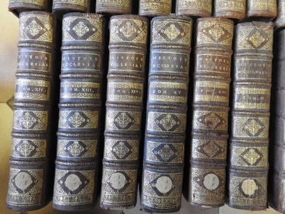 null Histoire Ecclésiastique 16931737. 32 volumes in-4° (t. 1 à 16 & t. 21 à 36 ...