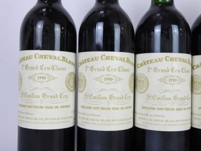 null 6 bottles Château Cheval Blanc. 1er Grand Cru Classé. Saint-Emilion Grand Cru....