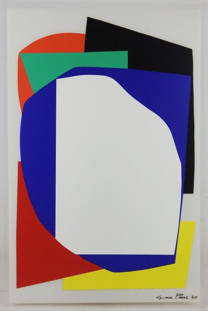 null Gina PANE (1939-1990)

Composition abstraite.

Sérigraphie en couleur sur plexiglas...