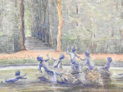 null Gustave RENDU- XXeme

Versailles, Le bassin des enfants.

Aquarelle.

34,5 x...