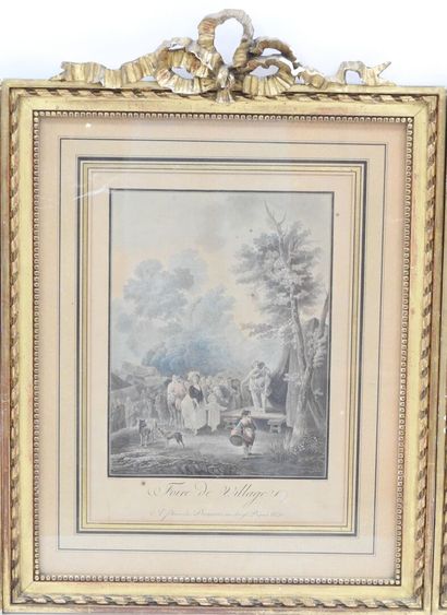null Nicolas Antoine TAUNAY (c.1755-1830) d'après 

Suite de quatre gravures à encadrement...