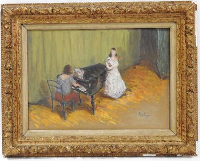 null Robert PIKELNY (1904-1986)

The recital.

Oil on board signed lower right, located...