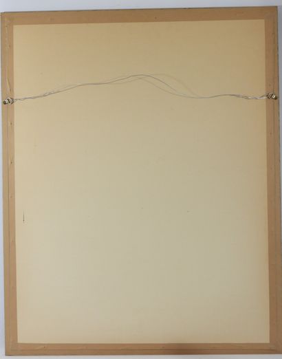 null Jean-Paul DONADINI (1951) : Fleurs. Lithographie justifiée 1/ 125. 72 x 53 cm...