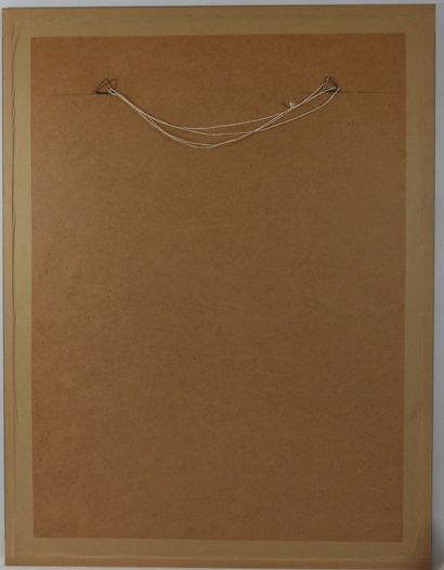 null Leonor FINI (1907-1996): Le roi plume. Lithographie. Justifiée 16/275. 72 x...