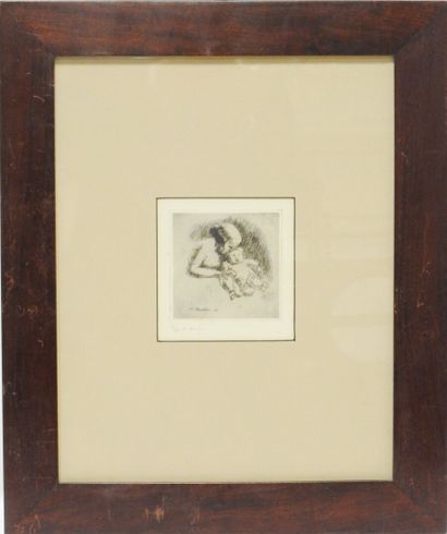 Maurice ASSELIN after

Maternity

Drypoint

Signed...