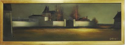 Albert DEMAN (1929-1996)

Manor at dusk

Oil...