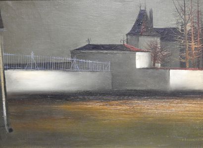 null Albert DEMAN (1929-1996)

Manor at dusk

Oil on canvas signed and dated 56 lower...