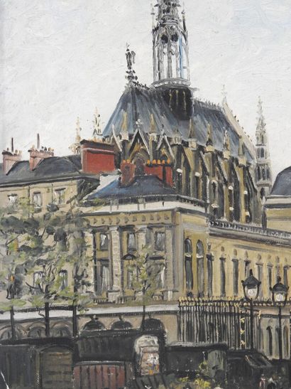 null Pierre FARGE (1878-1947)

La Sainte Chapelle

Huile sur toile signée en bas...