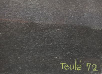 null TEULE - travail des années 70

Composition abstraite

Huile sur toile

Signée...