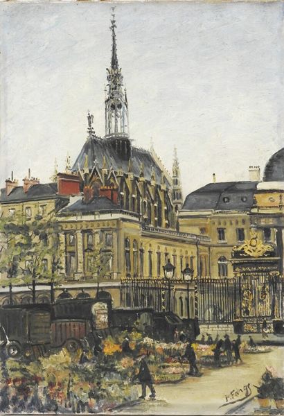 null Pierre FARGE (1878-1947)

La Sainte Chapelle

Huile sur toile signée en bas...