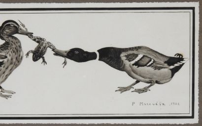 null Paul MARCUEYZ 1877-1952 after

Mallard Ducks and Frogs

Print

Signed in the...