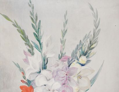 null René MENDES-FRANCE (1888-1985)

Bouquet de fleurs

Huile sur toile

Signée en...