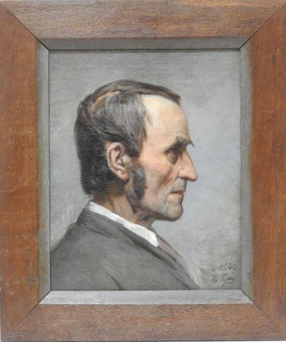 null Louis Guy (Lyon, 1828 Lyon, 1888)

Portrait de paysan du Lyonnais

Huile sur...