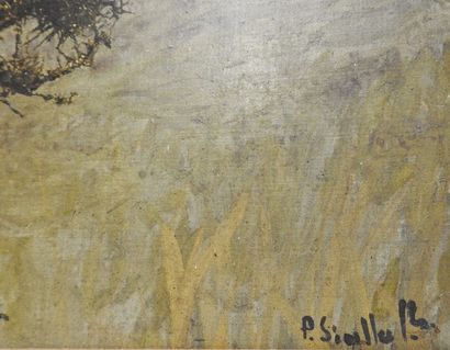 null Charles Paul Octavie SEAILLES (1855-1944)

Tree

Oil on isorel

Signed and dated...