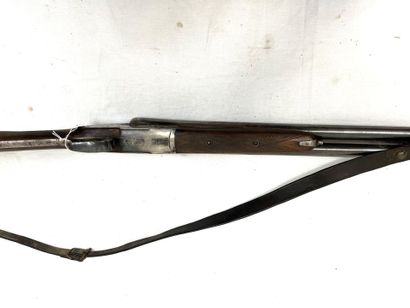 null Juxtaposed rifle ARTISAN BELGE gauge 12/65. Double trigger, extractor. Length...