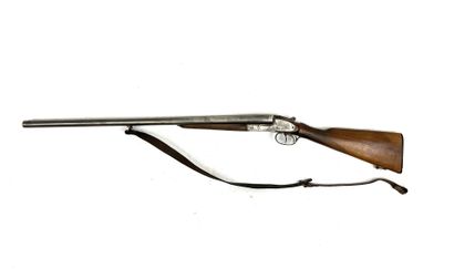 null Juxtaposed rifle ARTISAN BELGE gauge 12/65. Double trigger, extractor. Length...